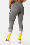 Zelocity Quick Dry Gym Leggings - Anthracite Melange — thumbnail 3